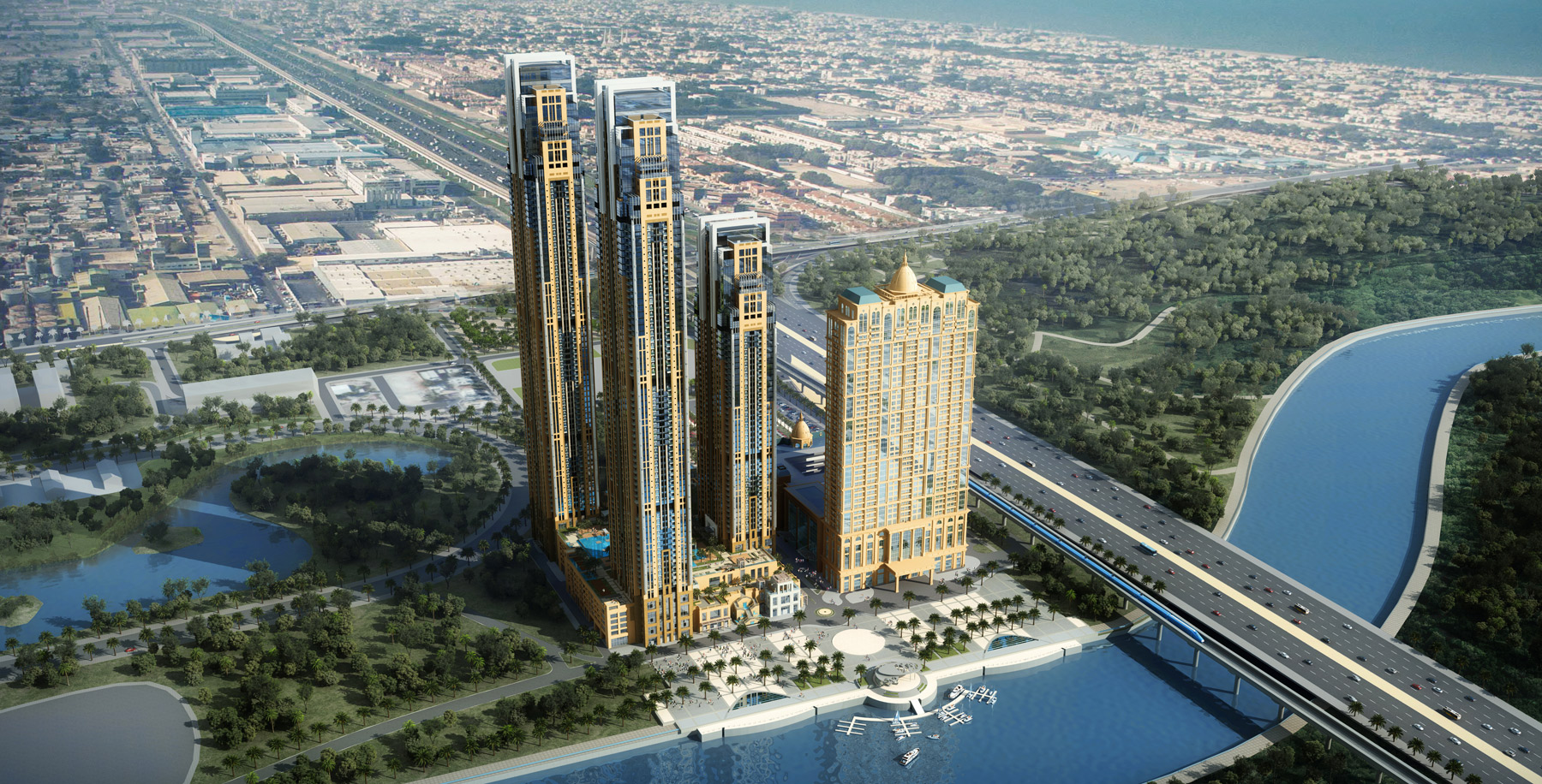 Noura, Meera & Amna Towers Project - Al Habtoor City3