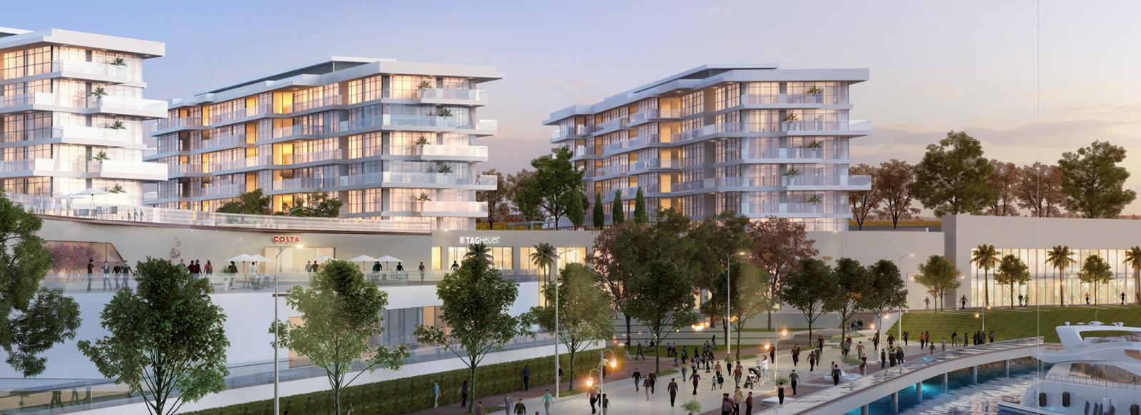 Blue Bay walk Apartments Project - Sharjah Waterfront City1