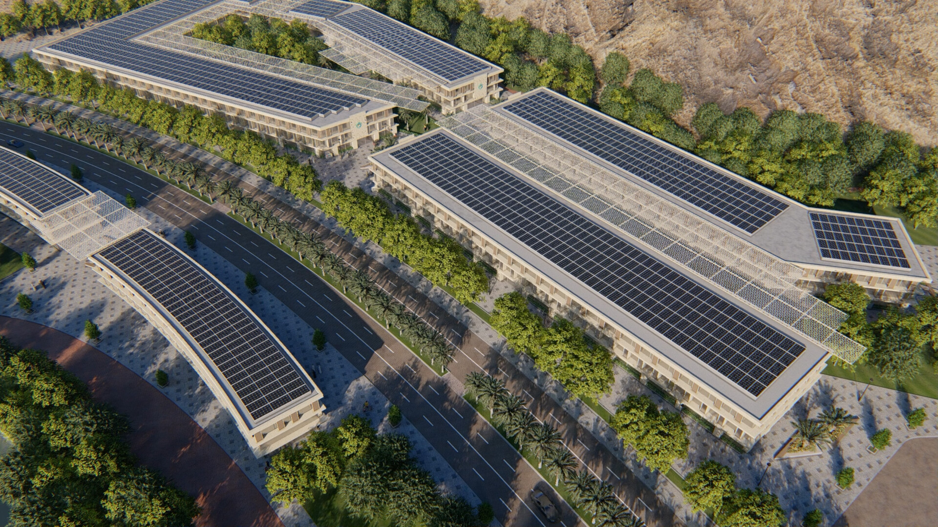 Plaza Construction Project - Yiti Sustainable City